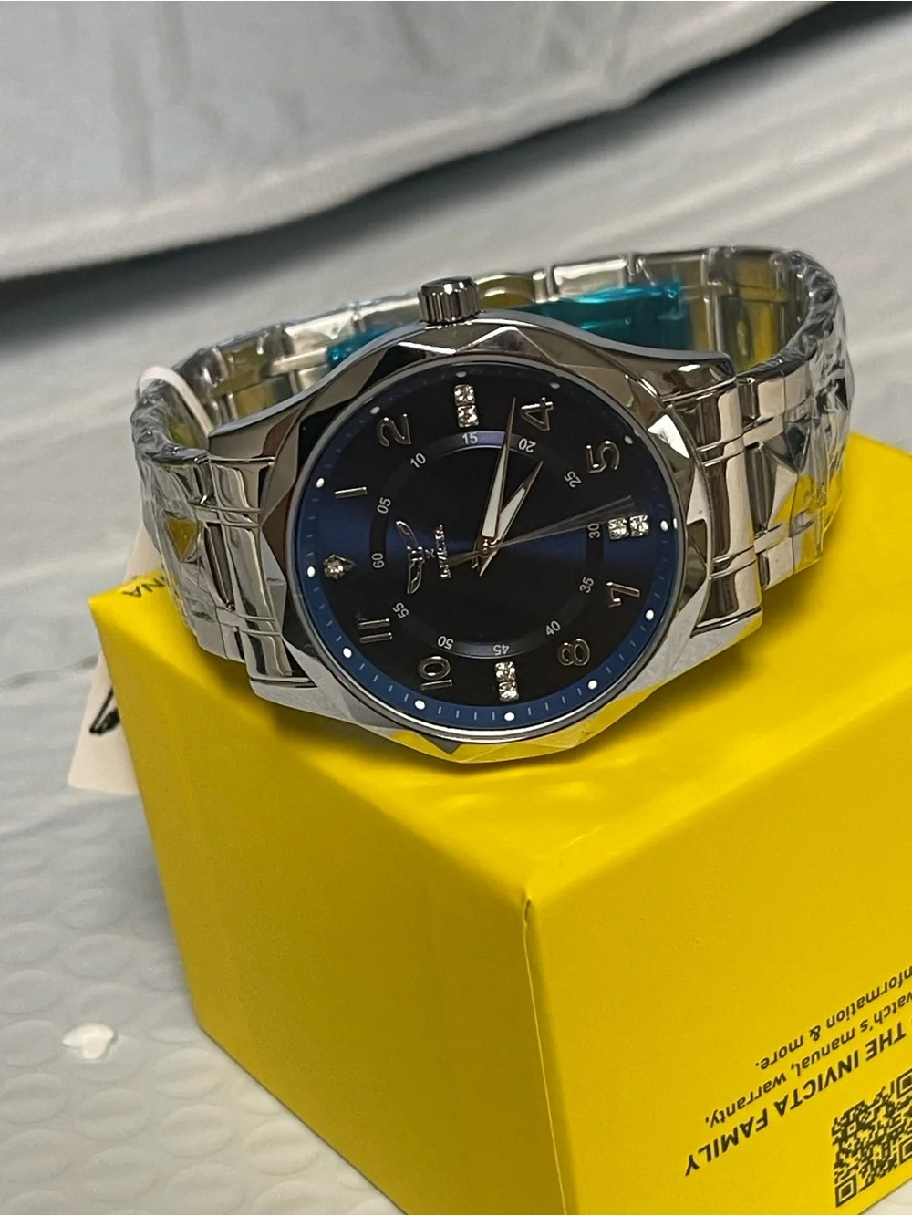 Invicta Specialty Men's Watch - 41mm, Steel (69028) Blue Dial new